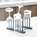 Household Plastic Bowl and Dish Rack Kitchen Supplies Drainage and Detachable Storage Frame Plate and Pot Cover Racks.