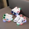 Various Styles Children Led Shoe Boys Girls Lighted Sneakers Glowing Shoe for Kids Soft Soled Breathable Casual Toddler Shoes.