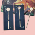 Colorful  Sakura bookmark Exquisite Creative Colorful Colorful stationery Single piece Sakura-inspired Gift for Book. 