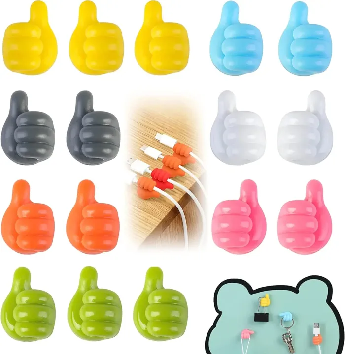 Multifunctional%20Cable%20Organizer%20Clip%20Holder%20Thumb%20Hooks%20Wire%20Wall%20Hooks%20Hanger%20Storage%20Cable%20Holder%20Home/Office%20Data%20Cable%20Clip%20-%20Image%202
