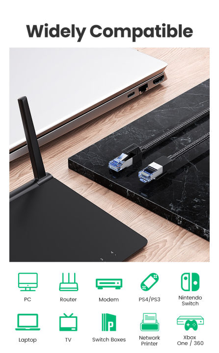 UGREEN%20NW153%20%20Cat%208%20Ethernet%20Cable%20-%201M/1.5M/2M/3M/5M/10M/15M/20M%20-%20Interface:%20Pure%20copper%20golden-plated%20Transmission%20Speed:%2040Gbps%20-%202000MHz%20Stable%20Bandwidth%20-%20Flexible%20and%20Durable%20-%20Image%204