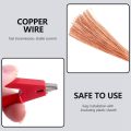1M Long Alligator Clip to Banana Plug Test Cable Pair for Multimeter.