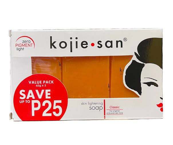 Kojie San Skin Lightening Kojic Acid Soap 3 pice