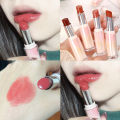 【Heartbeat Girl Store】(New) solid jelly lipstick crystal lip balm water wave mirror lip gloss long lasting moisturizing lips glaze lip care makeup cosmetic. 
