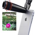 12X Zoom Lens for Mobile Phone - Black.