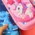 Creative Pencil Box Protective Cartoon Design Large Capacity Stationery Case Double-Layer Pencil Case for School Supplies Kids Stationery Education Art Storage Gift Item.