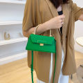 Metal Portable Small Square Bag 2023 New Simple Box Bag Korean Version Niche Single Shoulder Commuting Texture Crossbody Women's Bag. 