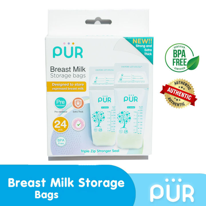 PUR Milk Storage Bags – 24 Bags- 6207