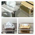 Household Tissue Box Multi-functional Light Luxury Wet Wipe Dispenser For Restaurant Hotel Office Car.