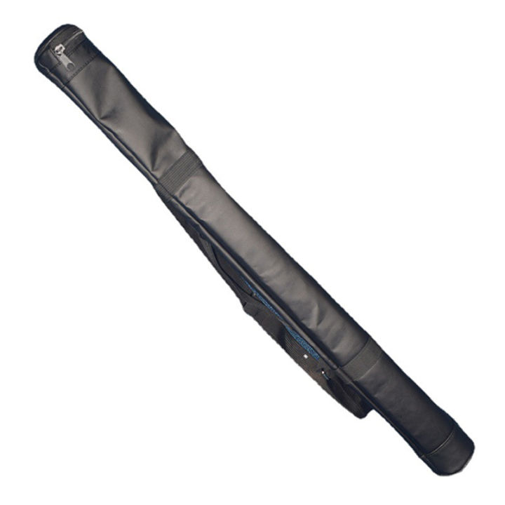 1/2 Artificial Leather Rod Box Snooker Pool Cue Storage Bag Cue Sticks Bags Foldable Portable Shoulder Billiard Accessories Huiye