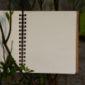 Artist Series Silver Spiral Notebook.
