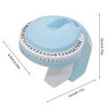 Handheld Embossed Label Machine Lettering Embossed Labeler Manual Embosser Label Makers Pre-Cut Partitions Embosser Label Makers minghao. 