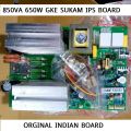 850VA 650W Indian IPS GKE SU-KAM SK Inverter Kit DC 12V To AC 220V 850VA Su-kam Board Output Square Wave With Charging Overload Protection Inverter Motherboard Adapters. 