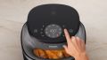 Philips Airfryer NA342 Rapid-Air Plus Technology 3000 Series 7.2L, Cooking Window, 16-in-1 Air-fryer, Fat Removal, Easy to Clean, Black Body/Copper Handle. 
