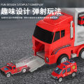 Large size kids storage container truck alloy glide car simulation fire truck engineering truck police car boy toys. 