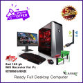 A Full New Desktop with intel core i7 Processor 4GB Graphics 8GB Ram 128GB SSD 19" Monitor Fully ready Computer set. 