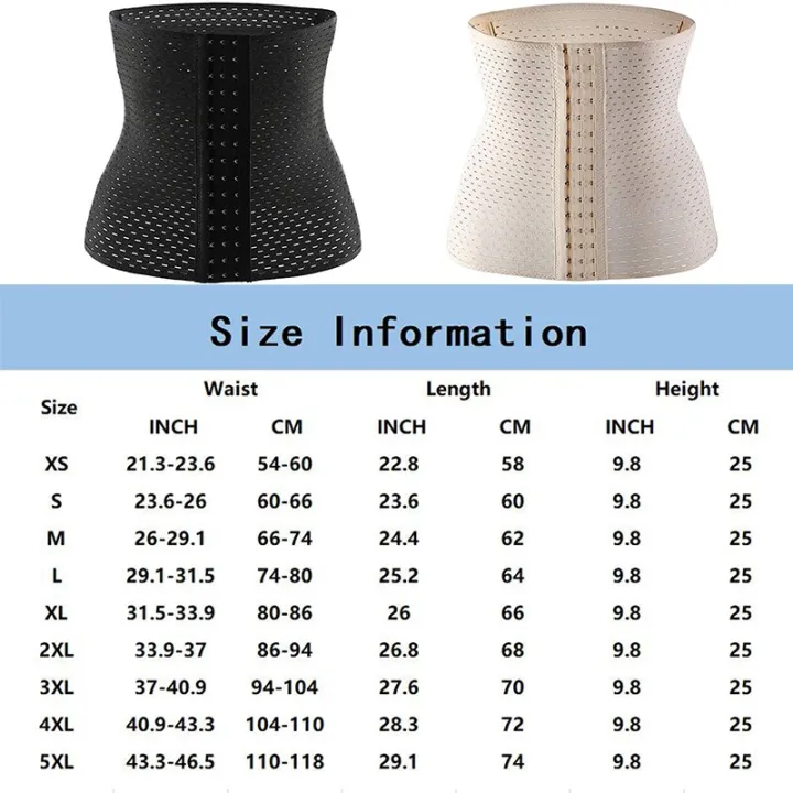 Women's%20Corset%20Waist%20Trainer%20Body%20Shaper%20for%20Weight%20Loss%20Waist%20Cincher%20Hourglass%20Trainer%20Breathable%20Elastic%20Girdle%20Cincher%20-%20Image%204