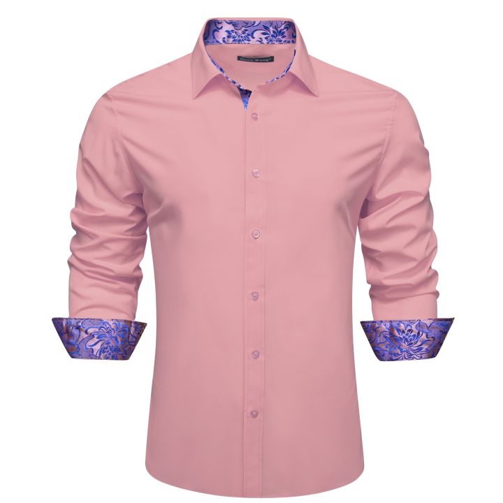 Luxury%20Silk%20Shirts%20for%20Men%20Long%20Sleeve%20Solid%20White%20Gold%20Pink%20Blue%20Green%20Black%20Two%20Color%20Slim%20Fit%20Male%20Blouses%20Tops%20Barry%20Wang%20-%20Image%205