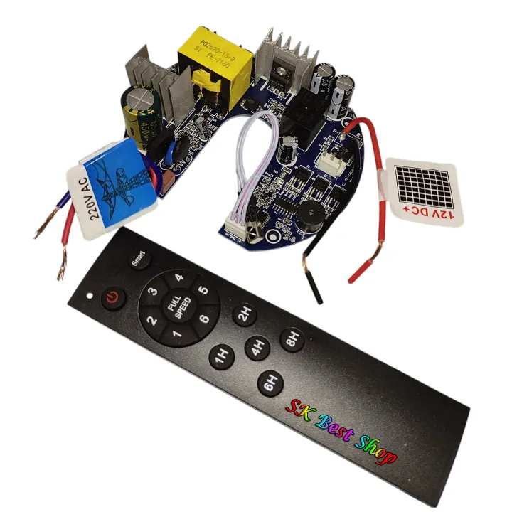 BLDC%20Ceiling%20Fan%20AC%20Dc%20Controller%20PCB%20Circuit%20Board%2060W%20AC%20DC%20Kit%20Remote%20Control%20-%20Image%203