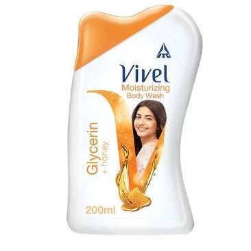 Vivel Body wash Glycerin + Honey Shower gel Used for male/female - 200 ml