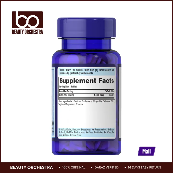 Puritan's%20Pride%20Biotin%201000mcg%20-%20100%20Softgels%20-%20Image%202