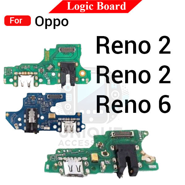 Oppo Reno 2f Cpu Pin Charging Logic Board For Oppo Reno 2 2F 6 Charging Port USB Plug PCB ...