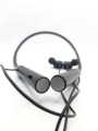 bluetooth neckband headphone, TF Supported, Silica Gel Neckband, Metal Shell. 