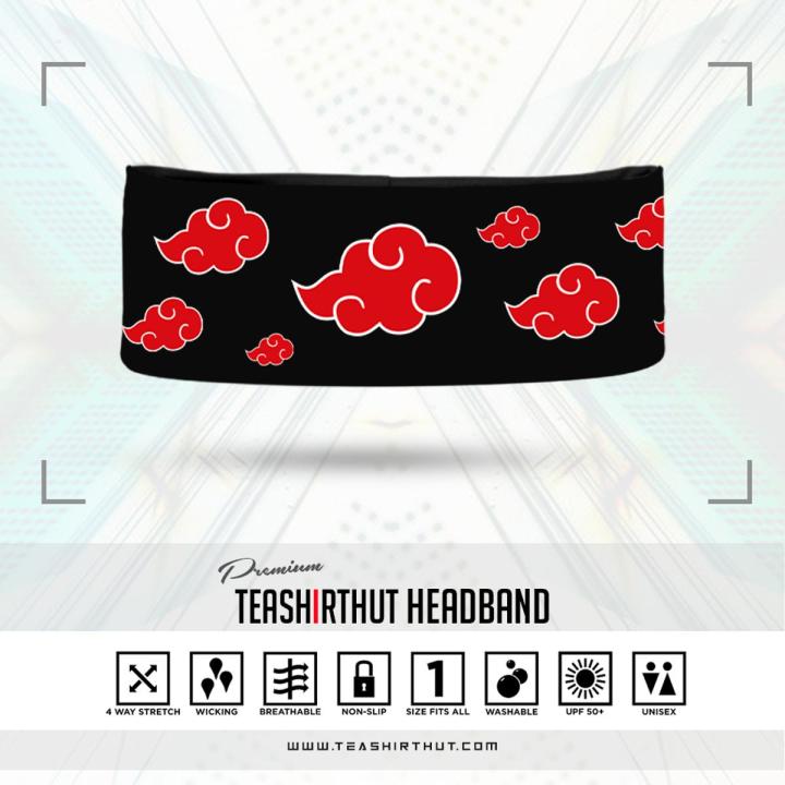 Opulence at Its Best - Akatsuki Naruto Exclusive Design Edition Anime Headband - Sports & Outdoors