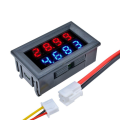 DSN-VC288 VC288 DC 100V 10A Voltmeter & Ammeter Blue & Red LED Amp Dual Digital Volt Meter Voltage Current Meter Mini Digital Voltmeter Ammeter Tester 0.56" LED Display Electrical Circuitry & Parts. 