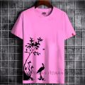 Halfsleeve Chines microfibre jercy thin printed tshirt for women and girls.