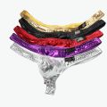 Underwear Briefs Men's Underpants Low Waist Fashion U Convex Interest Pu T Pants 1045-DK.