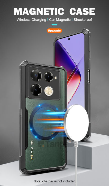 Magnetic%20Case%20For%20INfinix%20Note%2040%20Pro%20Plus%20Pro+%20Case%204G%205G%20Shockproof%20Funda%20Wireless%20Charging%20Magsafe%20Bumper%20Phone%20Cover%20-%20Image%202