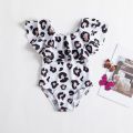 1-5 Years Girls Swimsuit One Piece 2022 Fashion Summer Bathing Suits Ruffle Sleeve Bikini Newborn Beach Costume Kid Clothes Sets. 