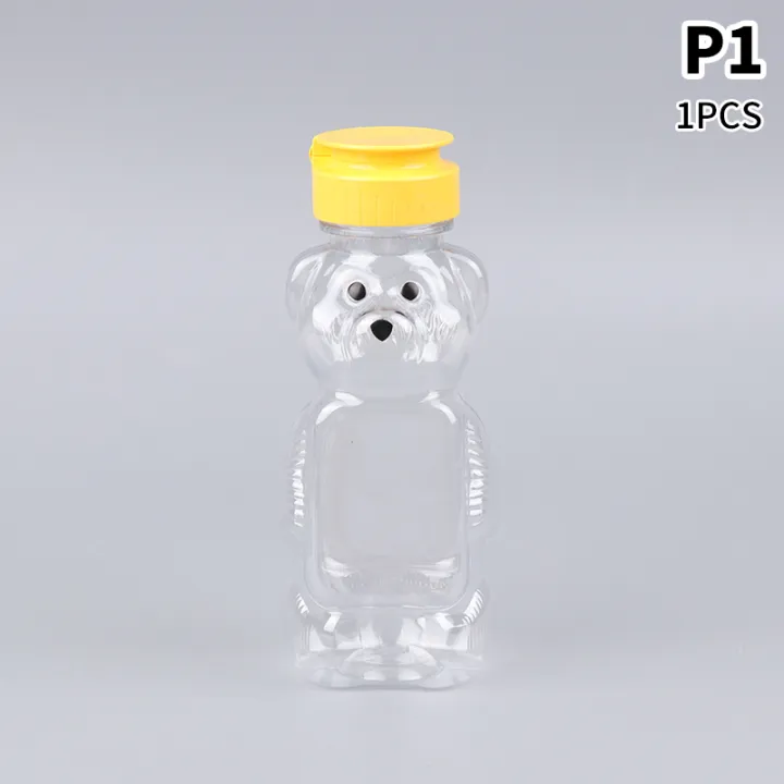 1/2PCS%20240ml%20Plastic%20Squeeze%20Condiment%20Bottles%20Bear%20Honey%20Bottle%20Extrusion%20Bottle%20Bear%20Shape%20Honey%20Sauce%20Mustard%20Jam%20Dispense%20-%20Image%205
