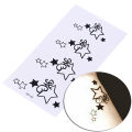 Waterproof Temporary Tattoo Five-pointed Star Tattoo Chain Arm Girl Small Size Tatto Stickers Flash Tatoo Tattoos Tatouage. 