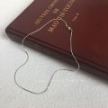 Silver plated Stainless Steel Round Snake Chain For Men And Boys. 