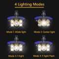 LED Headlamp Flashlight Rechargeable Headlight Waterproof Head Lamp Outdoor Camping Running Fishing Tools Accessories. 