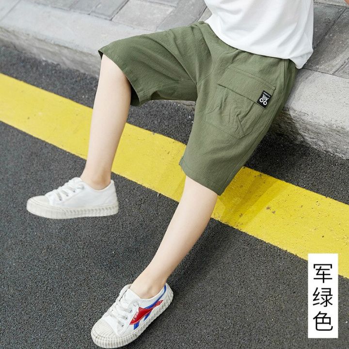 Boys%20Shorts%20Kids%20Eastic%20Band%20Short%20Pant%202023%20Summer%202%20To%2012%20Yrs%20Children's%20Clothing%20Teenagers%20Sports%20Trousers%20Casual%20-%20Image%202