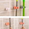Wall Mounted Mop Organizer Holder Brush Broom Hanger Home Storage Rack Bathroom Suction Hanging Pipe Hooks Household Tools.