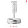 86mm/70mm Wide Mouth Mason Jar Fermentation Lid Keep Food Submerged Kit.