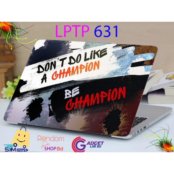 LPTP%20-%20631%20Be%20Champion%20Motivational%20Laptop%20Sticker%20Laptop%20Skin%20Sticker%20&%20Laptop%20Skin%20for%20laptop%20Back%20Side%20Decoration%20-%20Image%202