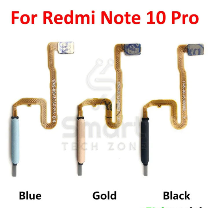 Fingerprint Sensor with Flex Cable for Xiaomi Redmi Note 10 Pro