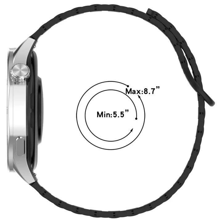 (NEW)%20Two%20Color%20Magnetic%20Buckle%20Silicone%20Watch%20Band%20For%20Redmi%20Watch%205%20Active%20-%20Image%207
