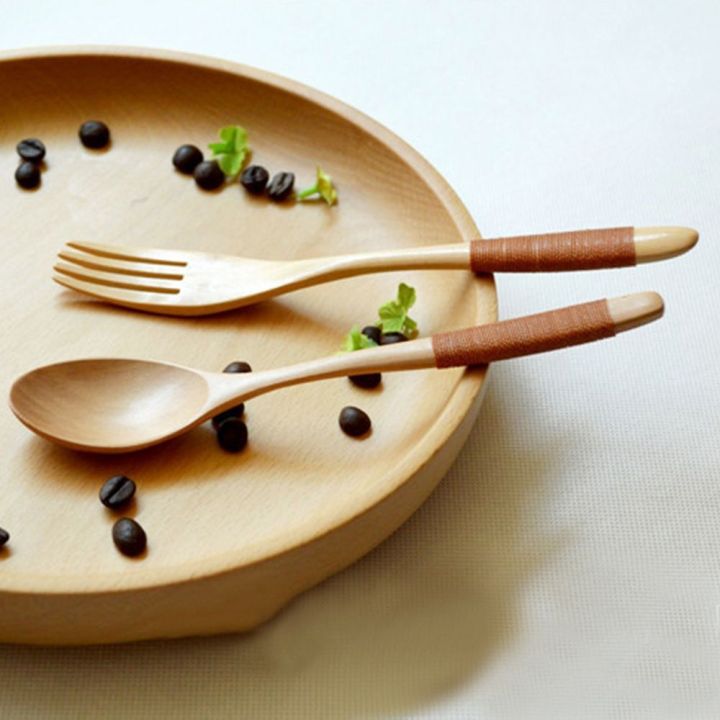 Handmade%202PCS%20Kitchen%20Supplies%20Rice%20Utensil%20Soups%20Dinnerware%20Sets%20Spoon%20Tableware%20Fork%20-%20Image%207