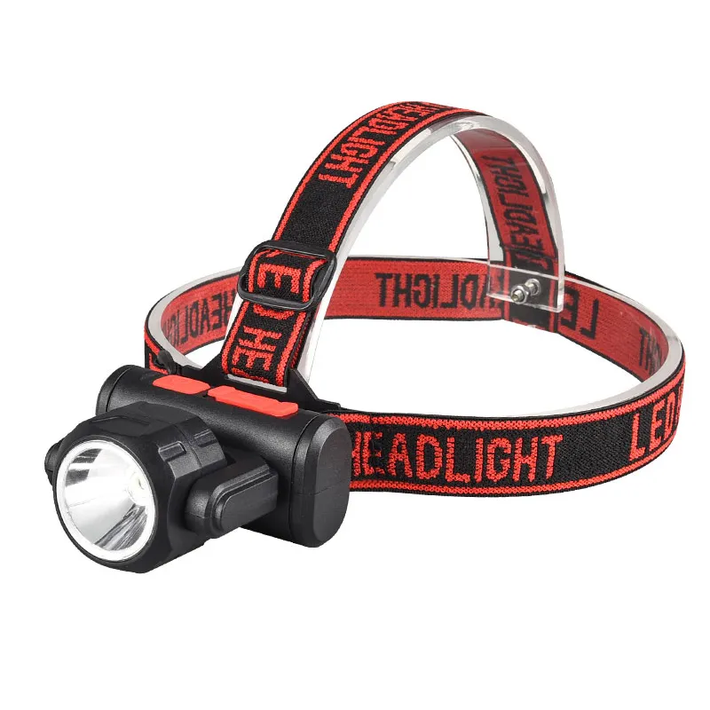 Led Headlamp Rechargeable Bright Hardhat Light Cob Floodlight Red...