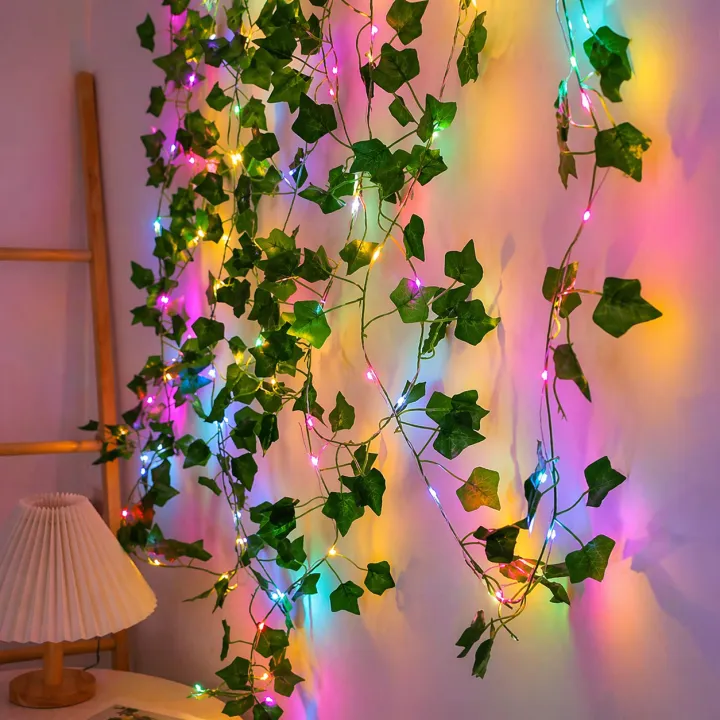 Green%20Artificial%20Ivy%20Leaf%20Vine%202M%2020%20LED%20Multicolour%20String%20Lights%20-%20Battery%20Powered%20Fairy%20Garland%20for%20Wedding%20Home%20Room%20Wall%20Decoration%20Indoor%20Outdoor%20Waterproof%20-%20Image%202