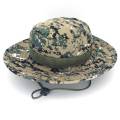 Military Army Jungle Camo Boonie Bucket Cap Hat For Fishing Camping Hiking - Camouflage.