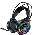 Gaming Headset Stereo Surround Bass Headset Computer Gaming Console with Microphone RGB Illuminated Headset.