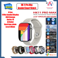 HK11 PRO MAX 8th Gen 120hz AMOLED Display 4GB Storage Series10, Internet Connectivity 46mm with DeepSeek AI Robot Smart Watch.