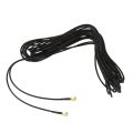 10m SMA Male to SMA Male M-M Connector RF Coaxial Pigtail RG174 Extension Cable Gold.
